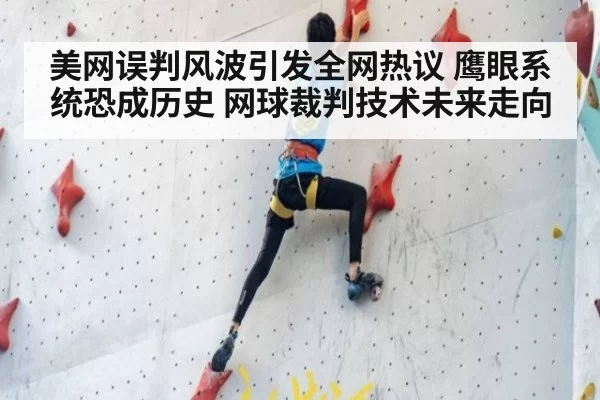 美网误判风波引发全网热议 鹰眼系统恐成历史 网球裁判技术未来走向